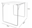 Garden Line Складний Туристичний Стіл 80 x 60 x 70 см, OXE3504 - Home Club, зображення 4