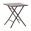 Garden Line Складной туристический стол 61,5 x 61,5 x 73 см, коричневый, ZUM1008 - Home Club, изображение 2