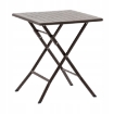 Garden Line Складной туристический стол 61,5 x 61,5 x 73 см, коричневый, ZUM1008 - Home Club, изображение 7