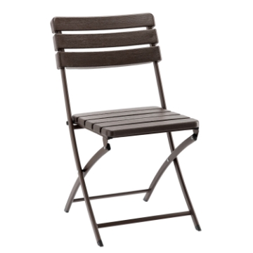 Garden Line Складной садовый стул 55 x 46 x 81 см, коричневый, ZUM1015 - Home Club