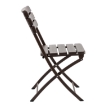 Garden Line Складной садовый стул 55 x 46 x 81 см, коричневый, ZUM1015 - Home Club, изображение 3