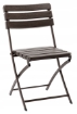 Garden Line Складной садовый стул 55 x 46 x 81 см, коричневый, ZUM1015 - Home Club, изображение 7