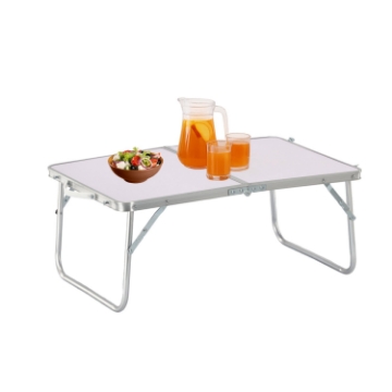 Garden Line Складной туристический столик, белый, 60x40x26,5 см, OXE3217 - Home Club