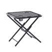 Garden Line Складной туристический стол 50 x 50 x 50 см с подставками для напитков, черный, LEZ2739 - Home Club, изображение 5