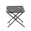 Garden Line Складной туристический стол 50 x 50 x 50 см с подставками для напитков, черный, LEZ2739 - Home Club, изображение 6