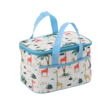 Garden Line Термосумка 25 x 17 x 17 См 6 Літрів Чемоданчик Мікс 2 Дизайни З Двома Охолоджувальними Вставками, IZO9264 - Home Club