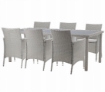 Garden Line Набор Садовой Мебели / 8 Кресел + Большой Стол / Серый, ABI3661 - Home Club, изображение 3