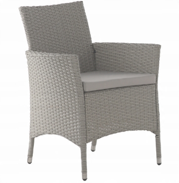 Garden Line Набор Садовой Мебели / 8 Кресел + Большой Стол / Серый, ABI3661 - Home Club