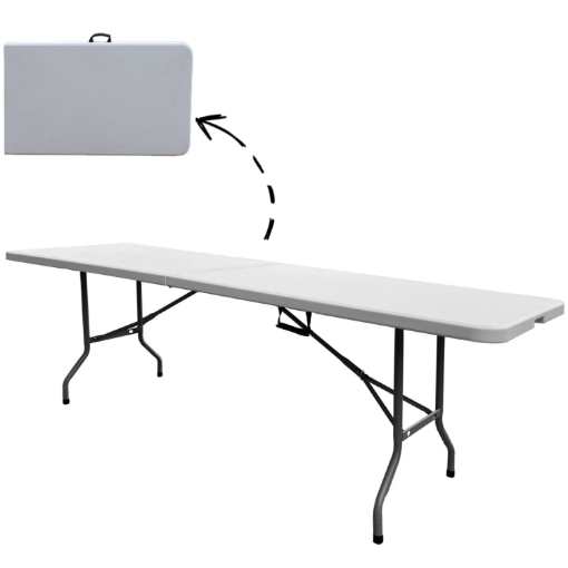 Garden Line Складной Туристический/Кейтеринговый Стол 240 x 74 x 74 см, ZUM2514 - Home Club