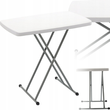 Chomik Складной Туристический/Кейтеринговый Стол 76,5 x 49,5 x 36-71,5 См, Регулируемый, ZUM9613 - Home Club