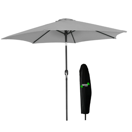 Garden Line Садовый Зонт 3 М Серый С Чехлом, GAO5330 - Home Club