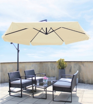 Garden Line Садовий Парасол 3 М Бежевий «Banana» З Чохлом, GAO2866 - Home Club