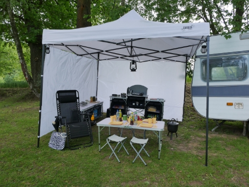 Garden Line Торговий Намет 3 X 3 М Білий, NAM7465 - Home Club