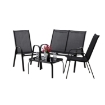 Garden Line Комплект садовой мебели со столиком - черный, NEO6397 - Home Club, изображение 8