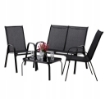 Garden Line Комплект садовой мебели со столиком - черный, NEO6397 - Home Club, изображение 14