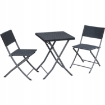Garden Line Комплект складной мебели для балкона (столик + 2 стула) антрацит, ZUM9930 - Home Club, изображение 9