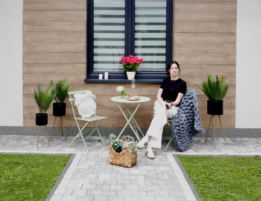 Garden Line Набор Садовой Мебели Зеленый (Круглый Стол + 2 Стулья), GOM5134 - Home Club