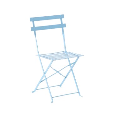 Garden Line Набір Садових Меблів Синій (Квадратний Стіл + 2 Стільці), GOM5158 - Home Club