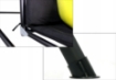 Garden Line Садова Гірка A-Type 170 x 118 x 153 см Чорна З Жовтими Підкладками І Підставками Для Чашок, KRE9689 - Home Club, зображення 10