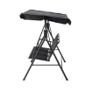 Garden Line Садовая Качель Из Текстилена 170 x 110 x 153 см Черная, KRE3118 - Home Club, изображение 2