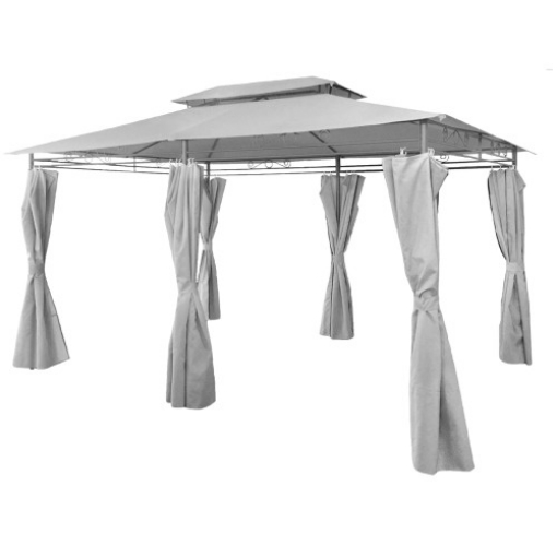 Garden Line Altana Садовый Павильон Серый 3 X 4 М 3 x 4 x H2,6 м, TUN5712 - Home Club