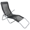 Chomik Садовый шезлонг, черный, 137x58x24/H94 см, LEZ5897 - Home Club, изображение 2