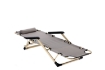 Chomik Складний Садовий Стільець З Подушкою Сірий, LEZ6889 - Home Club, зображення 2