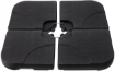 Garden Line Основание для зонта 50 x 50 x 7,5 см, 4 элемента, черный, GAO5013 - Home Club, изображение 5