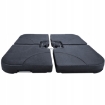 Garden Line Основание для зонта 50 x 50 x 7,5 см, 4 элемента, черный, GAO5013 - Home Club, изображение 8