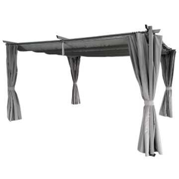 Garden Line Роллеты / Маркизы С Требанием Для Перголы 3 x 4 М Серый, TUN4009 - Home Club