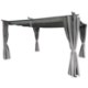 Garden Line Ролета / Маркіза З Трясиною Для Перголи 3 x 4 М Сіра, TUN4009 - Home Club