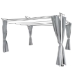 Garden Line Роллеты / Маркизы С Требанием Для Перголы 3 x 4 М Серый, TUN4009 - Home Club, изображение 2