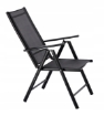 Garden Line Складне Садове Крісло З Алюмінію 66 x 56 x 107 См Чорне, TIH3507 - Home Club, зображення 7