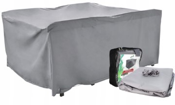 Garden Line Чохол для садового меблів 200x160x90см Сірий, TUN1460 - Home Club
