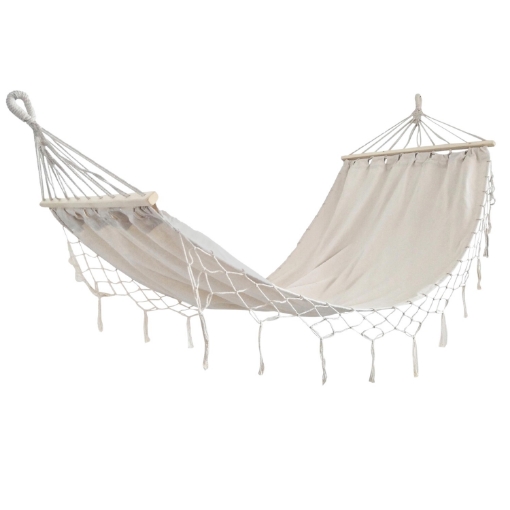 Garden Line Гамак З Франжами Boho 200 x 100 См Бежевий, HAM3286 - Home Club
