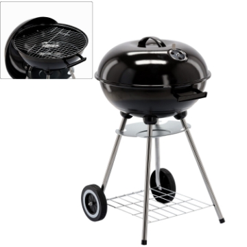 BBQ Meeting Угольный гриль с крышкой и колесами, размеры 46 x 44 x 71 см, BBQ5290 - Home Club