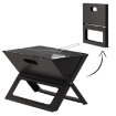 BBQ Meeting Складний Туристичний Гриль 44 x 28,5 x 36 См, BBQ4858 - Home Club, зображення 2