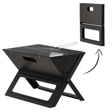 BBQ Meeting Складной туристический гриль 44 x 28,5 x 36 см, BBQ4858 - Home Club