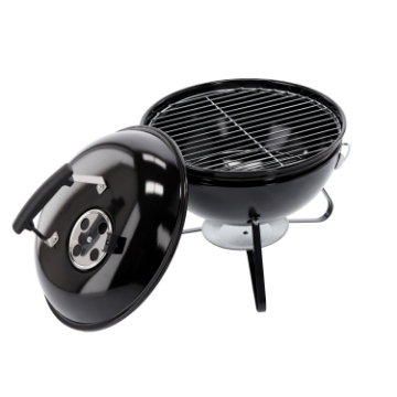 BBQ Meeting Угольный гриль с крышкой, 37 x 28/44 см, BBQ0100 - Home Club