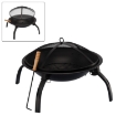 BBQ Meeting Садовое Огнище С Крышкой И Топотком 56 x 56 x 39,5 См, BBQ5344 - Home Club, изображение 3
