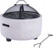 BBQ Meeting Садовое Огнище С Крышкой И Шуршалкой 43 x 43 x 38,5 См, BBQ0124 - Home Club, изображение 2
