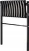 Garden Line Складная скамейка, длина 68 см, черная, MEB8275 - Home Club, изображение 6