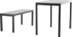 Garden Line Набір Садових Меблів Стіл 110 x 58,5 x 75,5 См + 2 Лавки 110 x 39 x 45 См Сірий, MEB0841 - Home Club, зображення 7