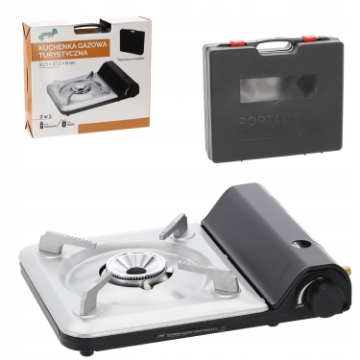 Chomik Туристична Газова Кухонна Плита 2В1 На Картуши/Балони 3,5 квт, GAZ8609 - Home Club