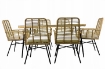 Garden Line Набор Садовой Мебели (Стол, 6 Стульев) - Коричневый, Подушки - Бежевый, ABI7466 - Home Club, изображение 13