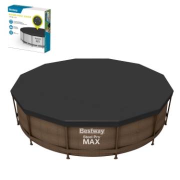 Chomik Крышка для бассейна с каркасом 12'/3,66 м/, BES58037 - Home Club