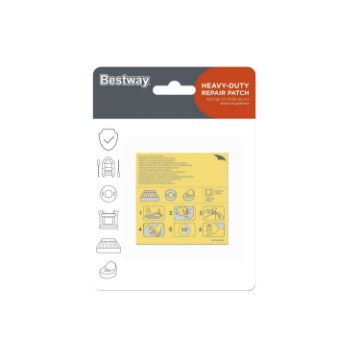 Bestway Ремонтный Набор 10 Пластырей/Пластыри 6,5 x 6,5 см, BES62068 - Home Club