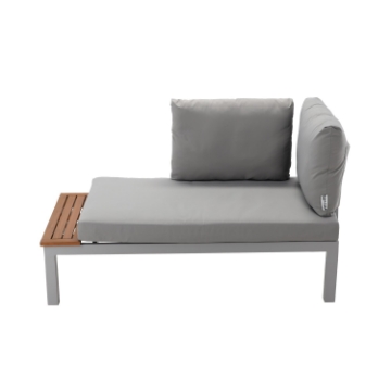 Chomik Комплект алюминиевой модульной мебели «Bohito» — столик /Wim9865/ + 2 дивана /Wim9858 x2/, WIM9865KPL - Home Club