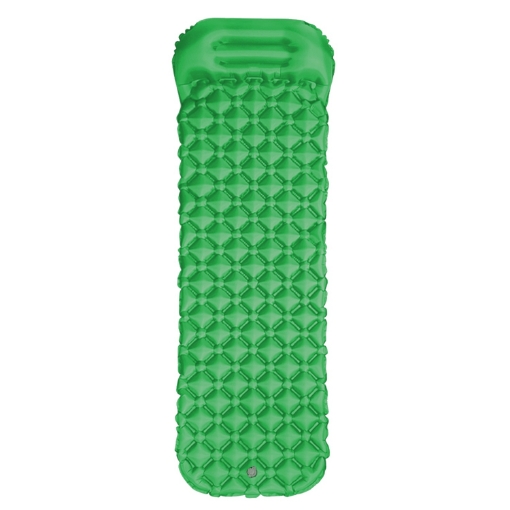 Garden Line Туристический надувной коврик с подушкой, 190 x 56 x 5,5 см, 470 г, серый/зеленый, CAM8946 - Home Club