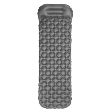 Garden Line Туристический надувной коврик с подушкой, 190 x 56 x 5,5 см, 470 г, серый/зеленый, CAM8946 - Home Club